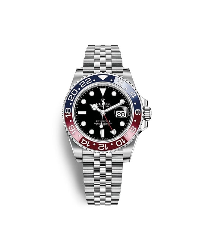Rolex GMT-Master II | GMT-Master II | Dark dial | 24-Hour Rotatable Bezel | Black dial | Oystersteel | Men Watch | Rolex Official Retailer - THE TIME PLACE SG