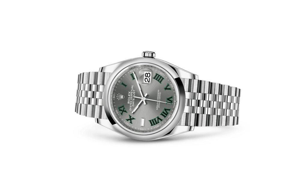 Rolex Datejust | Datejust 36 | Dark dial | Slate Dial | Oystersteel | The Jubilee bracelet | Men Watch | Rolex Official Retailer - THE TIME PLACE SG