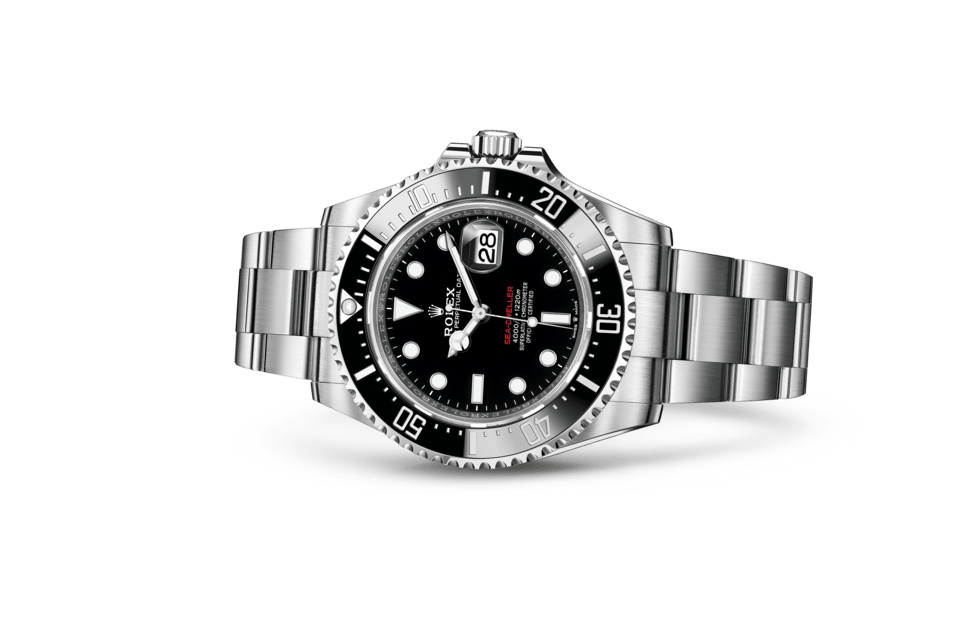 Rolex Sea-Dweller | Sea-Dweller | Dark dial | Ceramic Bezel and Luminescent Display | Black dial | Oystersteel | Men Watch | Rolex Official Retailer - THE TIME PLACE SG