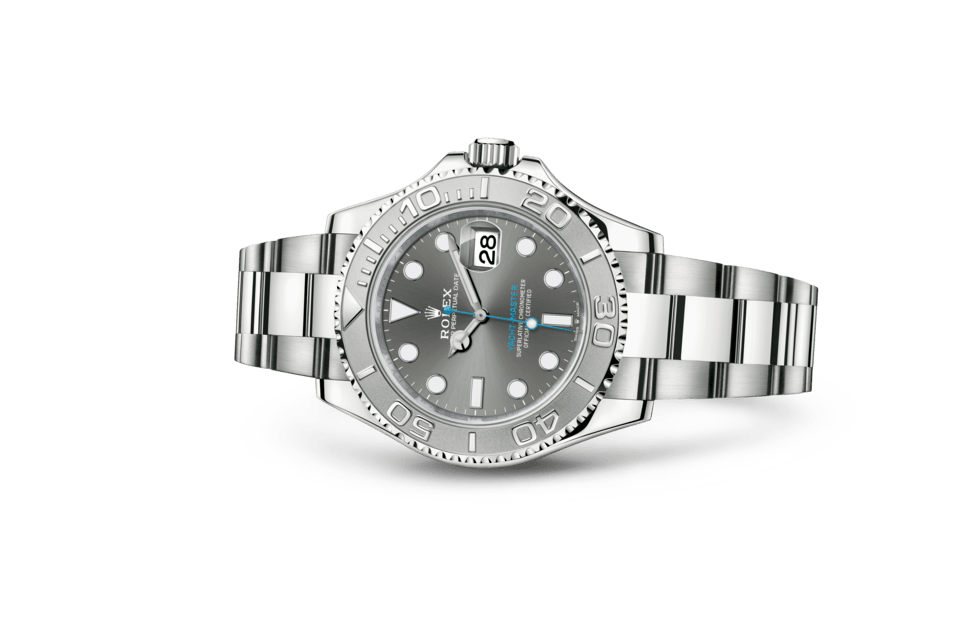 Rolex Yacht-Master | Yacht-Master 40 | Dark dial | Bidirectional Rotatable Bezel | Slate Dial | Rolesium | Men Watch | Rolex Official Retailer - THE TIME PLACE SG