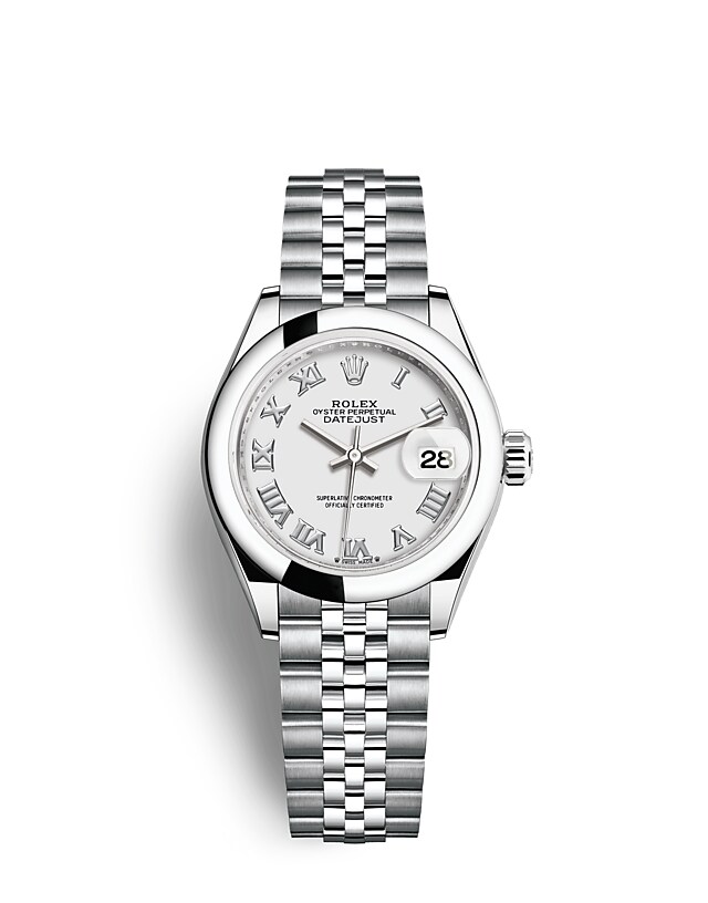 Rolex Lady-Datejust | Lady-Datejust | Light dial | White dial | Oystersteel | The Jubilee bracelet | Women Watch | Rolex Official Retailer - THE TIME PLACE SG