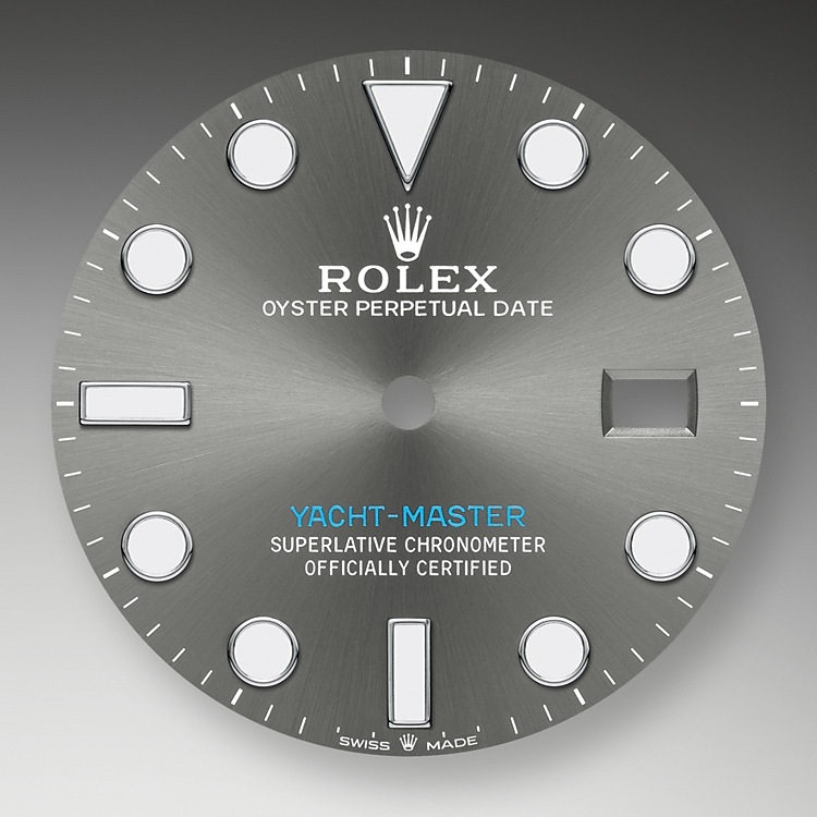 Rolex Yacht-Master | Yacht-Master 40 | Dark dial | Bidirectional Rotatable Bezel | Slate Dial | Rolesium | Men Watch | Rolex Official Retailer - THE TIME PLACE SG