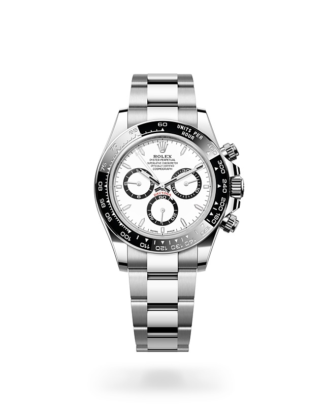 Rolex Cosmograph Daytona | Cosmograph Daytona | Light dial | The tachymetric scale | White dial | Oystersteel | Men Watch | Rolex Official Retailer - THE TIME PLACE SG