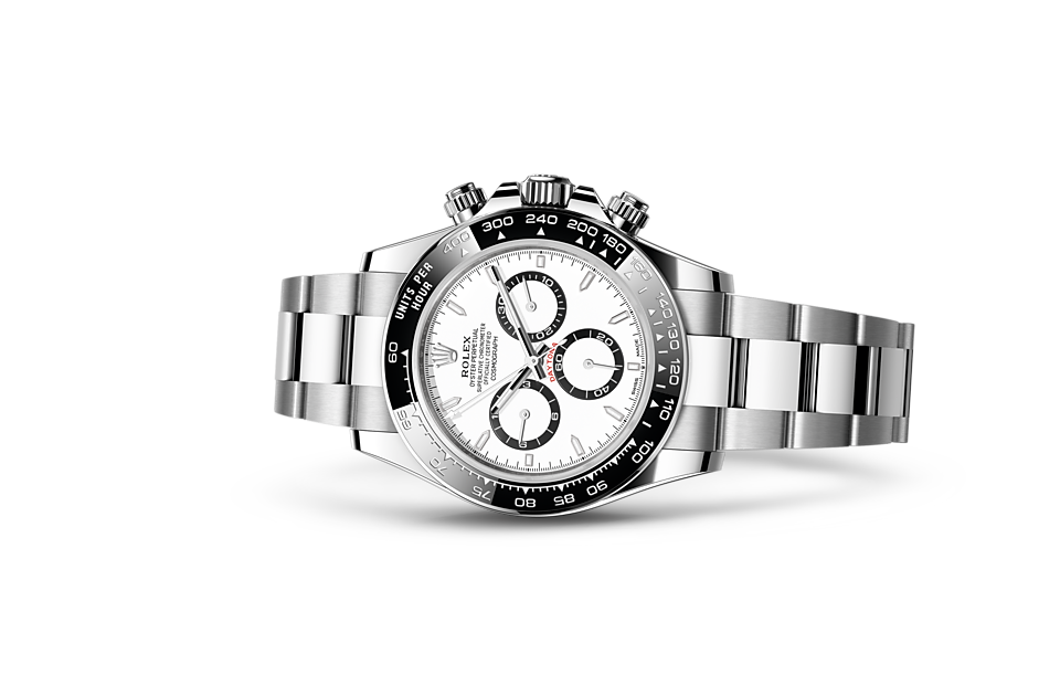Rolex Cosmograph Daytona | Cosmograph Daytona | Light dial | The tachymetric scale | White dial | Oystersteel | Men Watch | Rolex Official Retailer - THE TIME PLACE SG