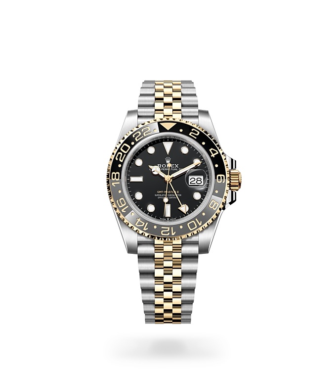 Rolex GMT-Master II | GMT-Master II | Dark dial | 24-Hour Rotatable Bezel | Black dial | Yellow Rolesor | Men Watch | Rolex Official Retailer - THE TIME PLACE SG