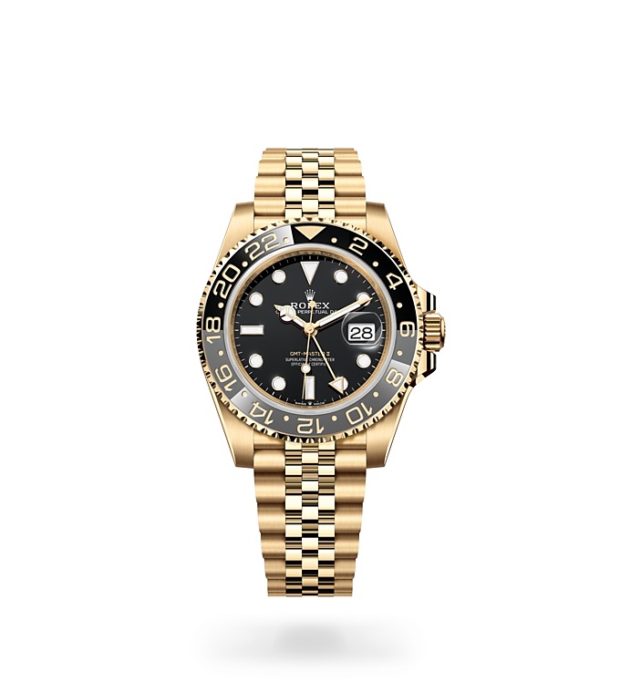 Rolex GMT-Master II | GMT-Master II | Dark dial | 24-Hour Rotatable Bezel | Black dial | 18 ct yellow gold | Men Watch | Rolex Official Retailer - THE TIME PLACE SG