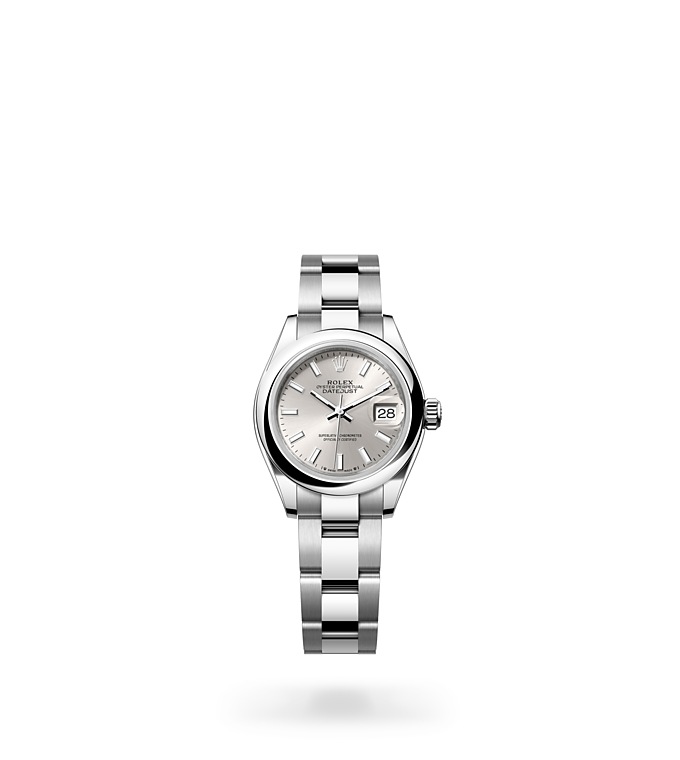 Rolex Lady-Datejust | Lady-Datejust | Light dial | Silver dial | Oystersteel | The Oyster bracelet | Women Watch | Rolex Official Retailer - THE TIME PLACE SG